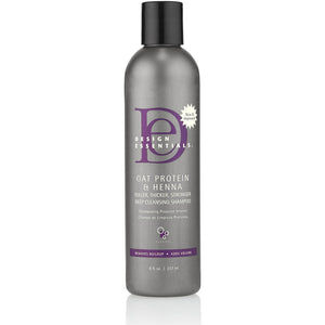 Design Essentials - Oat Protein & Henna Deep Cleansing Shampoo (Shampoing protéiné)