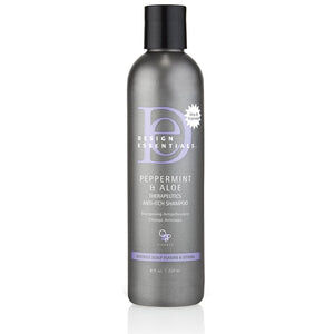 Design Essentials - Peppermint & Aloe Therapeutics Anti-Itch Shampoo (Shampoing anti-pelliculaire)