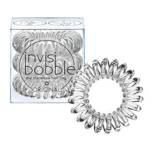 Invisibobble - Original - Crystal Clear (Lot de 3 élastiques)