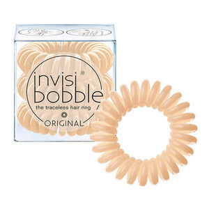 Invisibobble - Original - To Be or Nude to Be (Lot de 3 élastiques beiges)
