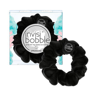 Invisibobble - Sprunchie - True Black (elástico de terciopelo con espiral integrada)