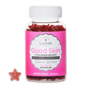 Lashilé Beauty - Vitaminas para una buena piel (gomitas antienvejecimiento) - 1 mes