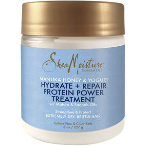 Shea Moisture - Manuka Honey & Yogurt - Repair Protein Power Treatment (Masque protéiné)