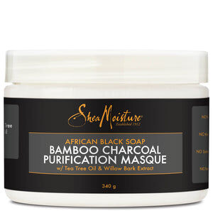 Shea Moisture - Black Soap Bamboo Charcoal Purification Masque (Masque purificateur)