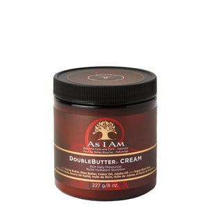 DoubleButter Cream est une crème hydratante riche, à utiliser au quotidien pour retrouver une hydratation optimale. À base de de karité, cacao, amande douce et coco.