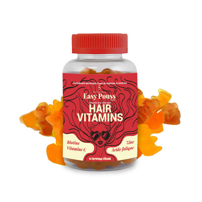 Vos cheveux sont fragiles et cassants ? Vous souhaitez booster leur croissance ? Les gummies Hair Vitamins offrent une composition très efficace, riche en vitamines.