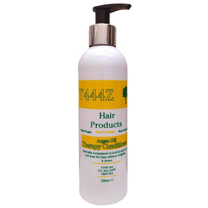 Argan Oil Therapy Conditioner de T444Z est un après-shampoing conçu pour les cheveux crépus naturels ou défrisés. Rend les cheveux plus résistants et brillants.